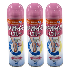 KOBAYASHI 小林製藥 Miss 腳臭噴霧 150ml, 日本第一大芳香品牌, 男女皆可使用, 3瓶, 1入