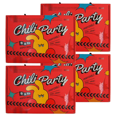 DoGa 杜甲 香酥脆椒派對禮盒 - 香酥脆椒, 髮箍氣球2入 + 創意卡片4入 + 設計貼紙 圖案隨機 4入 + 香酥脆椒 30g 4包, 4盒