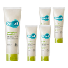 Derma B 清新保溼磨砂沐浴露 Fresh Moisture Scrub Wash, 250ml, 5條