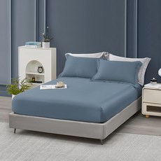 J-bedtime 床寢時光 60支奧地利正版蘭精 100%純天絲床包 + 枕套 2個 S5556M