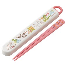 Skater 銀離子兒童筷子含收納盒, 龍貓 紅色, 收納盒(195 x 27 x 15mm) + 筷子(165mm), 1組