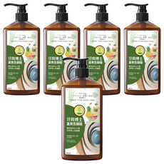 牙周博士 蔬果洗碗精, 愛地球淨水, 珍惜家人的健康, 700g, 5瓶