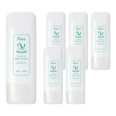 Fees BEBE 法緻 嬰兒爽身乳霜, 70ml, 6條