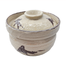 志野山水蓋物, 1個