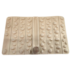 Comefree 植纖足底按摩球墊, 原木滾球, 筋膜放鬆, 1個