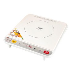 尚朋堂 IH變頻電磁爐 1口 SR-1936W, 五段火力, 急速加熱, 定溫設計, 簡約白色外型, 普通型