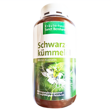 Sanct Bernhard 聖伯納德 黑種草油膠囊 增強身體防護力 調節身體機能 促進新陳代謝 提升活力與體力, 680.5mg, 400顆, 1罐