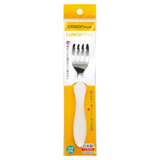 EDISON mama 幼兒學習叉子, 單件, 白色, 1支