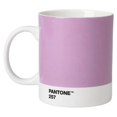 PANTONE 彩通 陶瓷馬克杯 375ml 薰衣草紫 - 簡約設計 冷熱皆宜, 1個