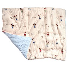 EmBrace 英柏絲 兒童荳荳絨雲朵被, 滑板汪汪