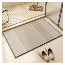 軟式珪藻土地墊 8, 棲止 褐色