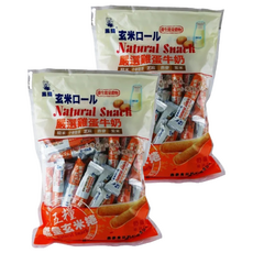 黑熊 五糧能量玄米捲, 嚴選雞蛋牛奶, Natural Snack, 400g, 2袋