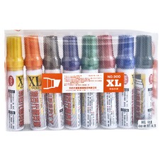 LIBERTY 利百代 No.900XL 麥克筆 XL, 900XL-8C, 8支