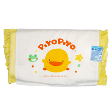 PiYOPiYO 黃色小鴨 嬰兒天然乳膠枕 - 柔軟透氣, 舒適有彈性