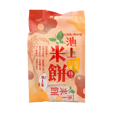 池上鄉農會 池上米餅 起司口味, 105g, 1袋