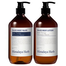 NARD 身體保濕禮盒 薰衣草麝香 沐浴露500ml + 身體乳500ml, 1盒