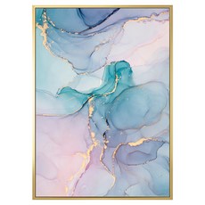 菠蘿選畫所 融融III 掛畫 APAD4603G, 59.4 x 42cm, 金色框藝術掛畫, 金色