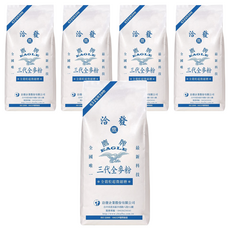 洽發 鷹牌 三代全麥粉 全穀粒超微細粉, 1kg, 5包