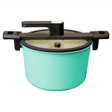 GOZENBO 御膳坊 陶瓷低壓力快鍋 24cm, 6L, 蒂芬妮公主, 1個