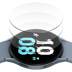 Lualovel Galaxy Watch 9H 高強度全覆蓋鋼化玻璃螢幕保護貼 3入組, 3片, 透明