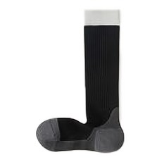 PORABELLA 粉嫩撞色運動壓力襪 女款, X034, 黑色