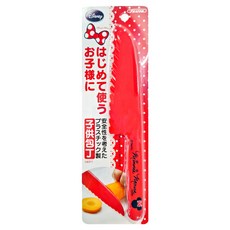 Skater 兒童菜刀, 米妮 紅色, 1支, 23.5 x 4.3 x 1cm