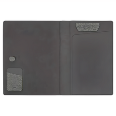 LHiDS Letter磁吸筆記本2.0 A4 PU皮革 磁鐵 金屬, 質感黑, 1個