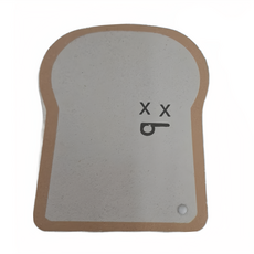 吐司造型木漿海綿 10個, 12 x 10cm, 1包