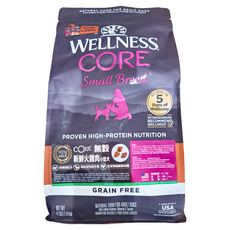 Wellness CORE 無穀系列 小型犬乾飼料, 新鮮火雞肉, 1.81kg, 1袋