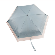 rento 防曬黑膠刺繡迷你傘, 青空鳥