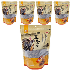 老姥 水煮瓜子, 法式焦糖風味, 低溫烘製, 360g, 5包