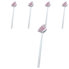 Easy Cleaning Solution 潔田屋 Life+超群廁刷馬桶刷 LF321, 白色, 5支