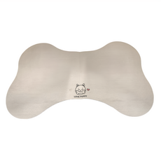 硅藻泥地墊 寵物用品 小2個, 米白骨頭, 1組