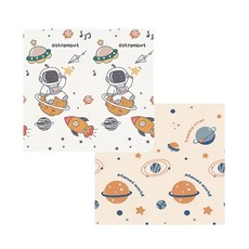 寶寶爬行墊，太空主題, I 太空人+銀河系, 10mm