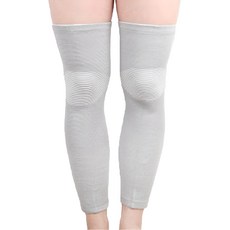 A-ZEAL 3D針織彈性透氣生薑艾草發熱保暖護膝 SP7088 米白色 XL 1雙 舒適 運動防護