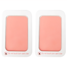 不沾手足印台 45g 粉色 寶寶手足印紀念品, 2個