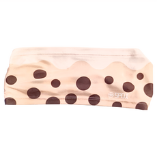 SPOX ORIGINAL LITE 免綁運動頭帶，排汗速乾彈繃布料, 不適用, 珍珠奶茶, 1條