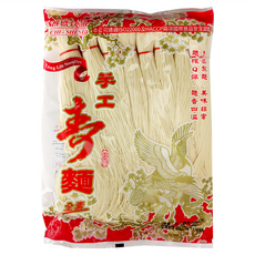 耆盛 手工壽麵 紅外線殺菌 電器烘乾 全素可食, 600g, 1包