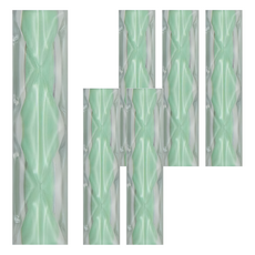 YNM 保濕舒緩潤唇膏 4g, 清新綠色, 6支