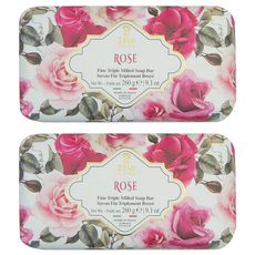 ZENI ROSE 植物萃取三重研磨香皂, 260g, 義大利製造, 2個