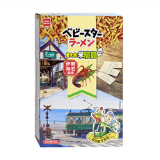 OYATSU 優雅食 BABY STAR 星太郎 米脆麵 伊勢海老風味 6包, 1盒, 40g