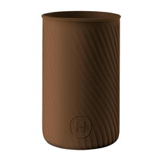 HYDY 590ml專用波紋保溫杯矽膠套, 摩卡, 1個