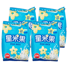統一生機 星米果 牛奶風味, 50g, 4包