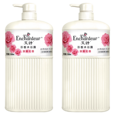 Enchanteur 艾詩 芬香沐浴露 浪漫花香, 1L, 2瓶