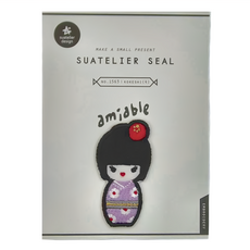 suatelier design JR刺繡貼, 多色, 1個