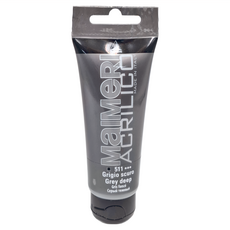 MaIMeRI 美利 壓克力顏料 MA-0916511 深灰色 511 GREY DEEP, 75ml, 1色