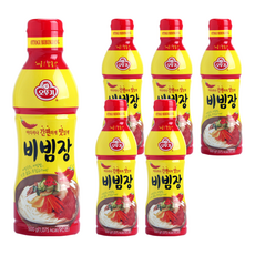 OTTOGI 不倒翁 韓式辣味拌麵拌飯醬, 500g, 6瓶