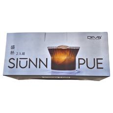 Driver 盛杯 2入組, 玻璃杯, 單入容量約210ml, 耐熱-5~70°C, DR-S0582, 1組