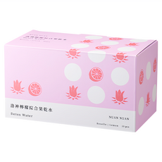 暖暖純手作 洛神檸檬綜合果乾水, 10包, 1盒