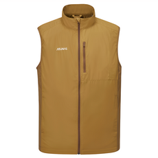ATUNAS 歐都納 男款石墨烯微暖輕量背心, XL, 琥珀棕